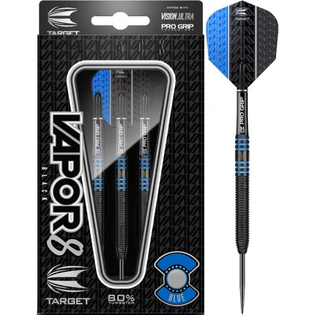 Target Darts – Vapor8 black - Blauw