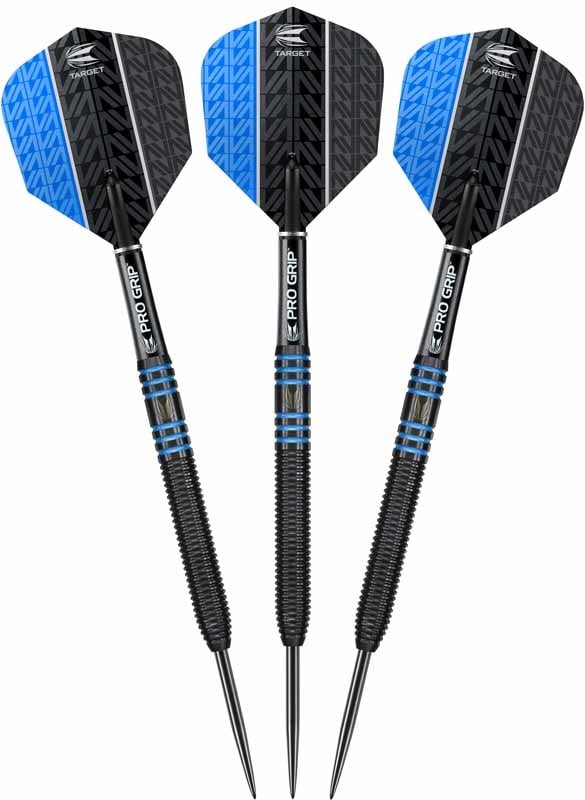Target Darts – Vapor8 black - Blauw