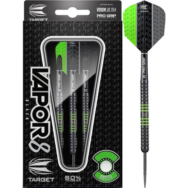 Target Darts – Vapor8 Black - Groen