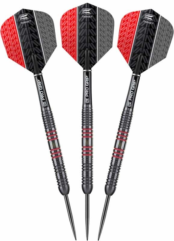 Target Darts – Vapor8 black - Rood