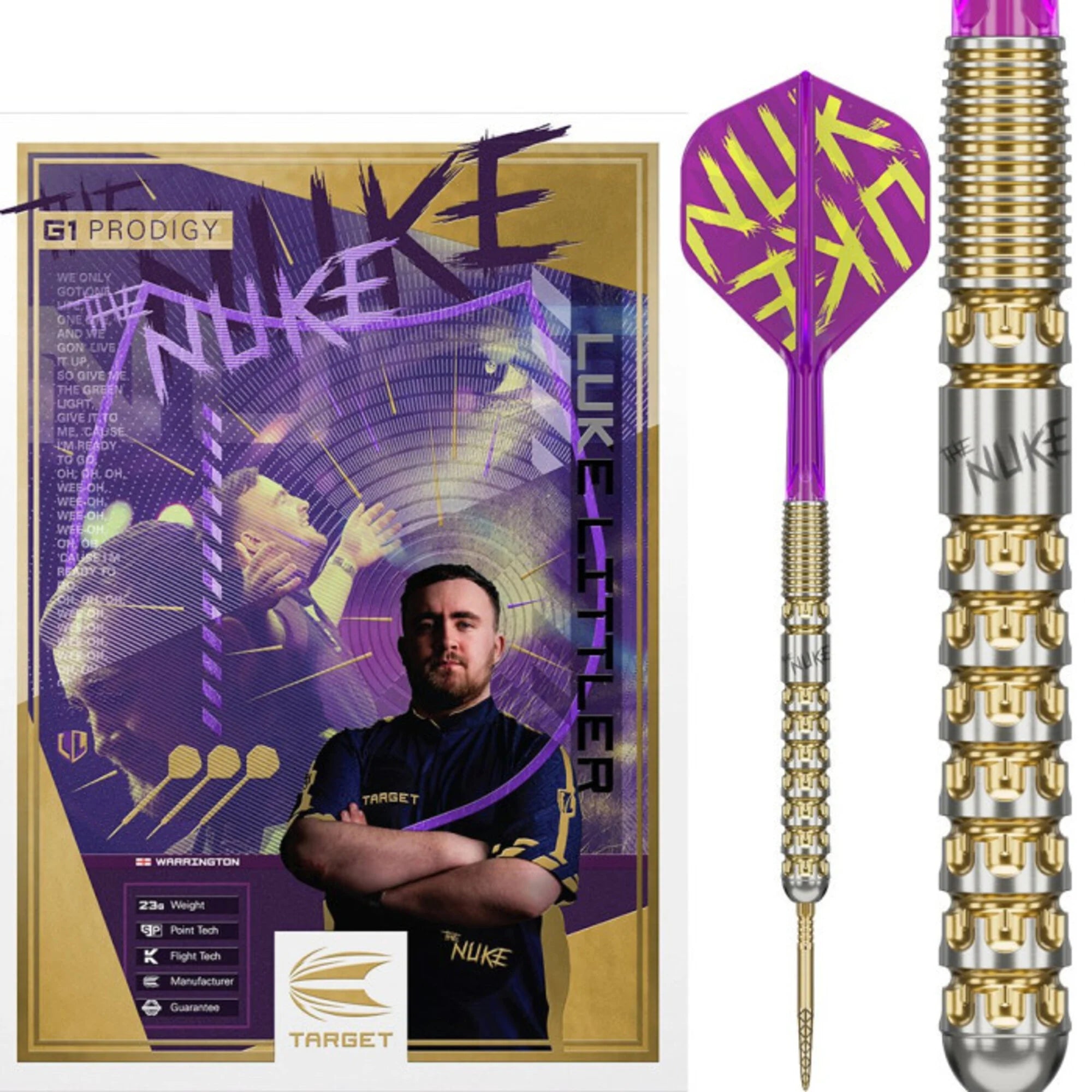 Luke Littler The Nuke 90% SP G1 Prodigy - 23 gram