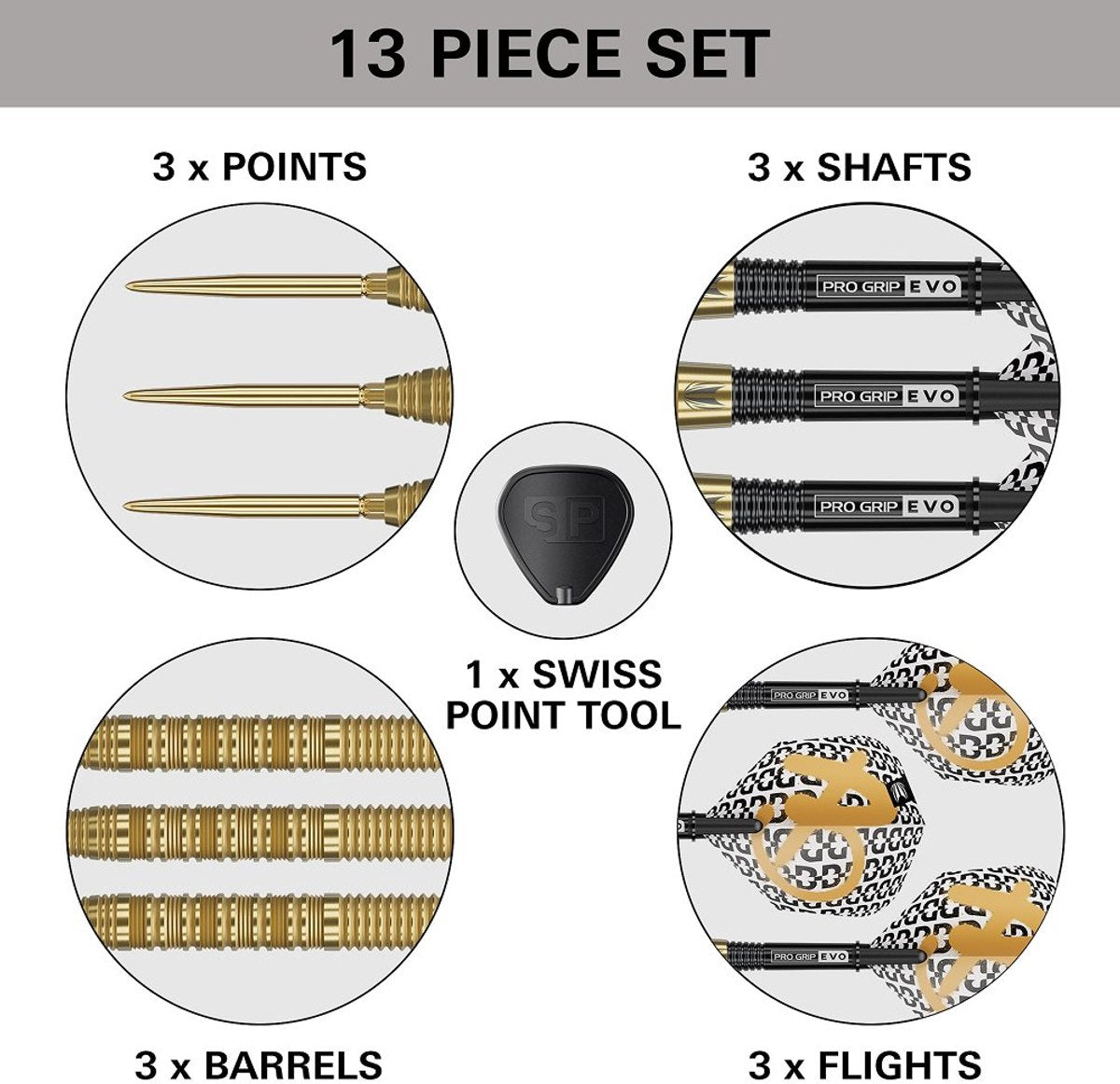 Target Darts Bolide Envy 01 Swiss Point - 23 Gram