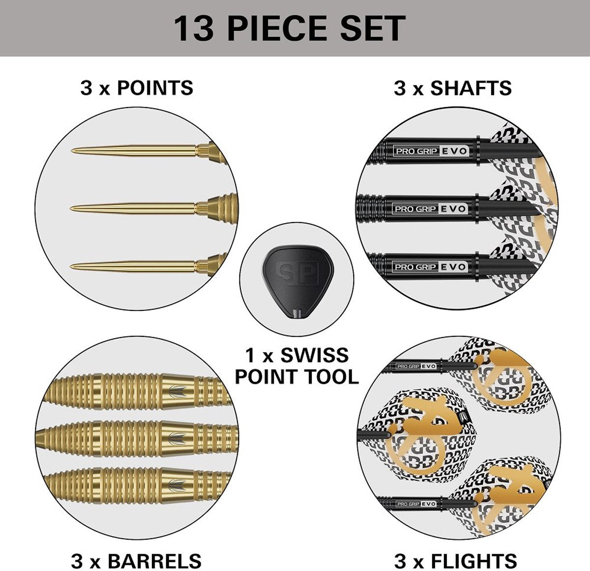 Target Darts Bolide Envy 05 Swiss Point - 24 Gram