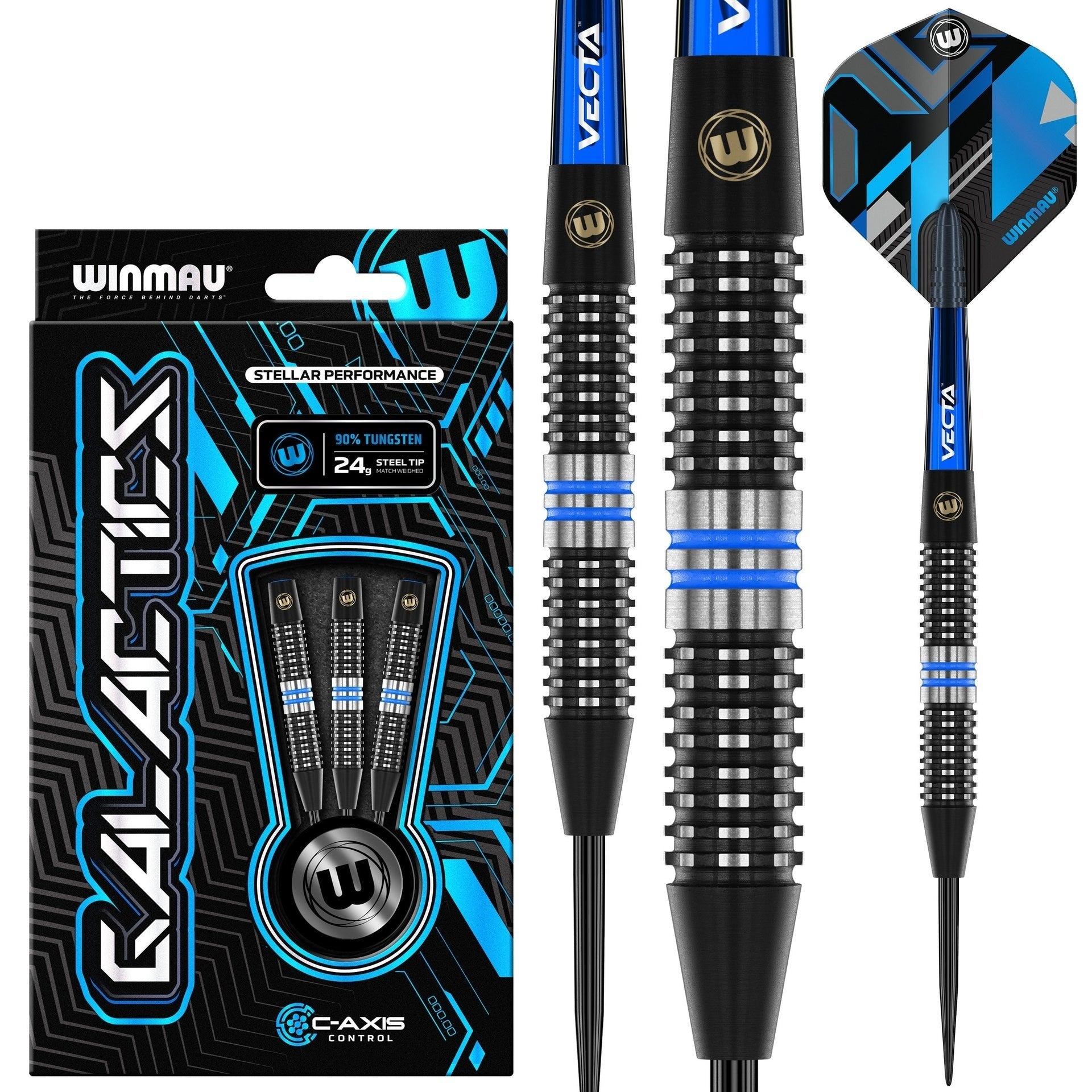 Winmau Galactics 90 % - 24 gram