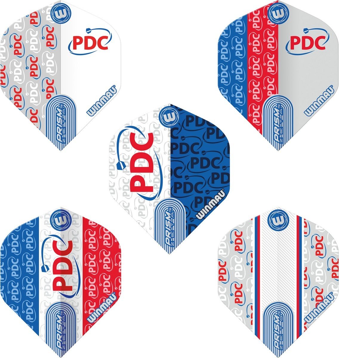 Winmau PDC World Champiopnship Dartflights - 5 sets