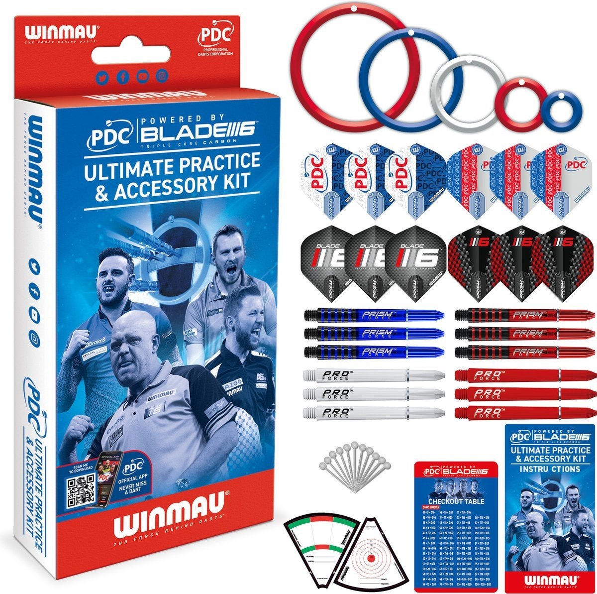 Winmau PDC World Champiopnship Accessoireset