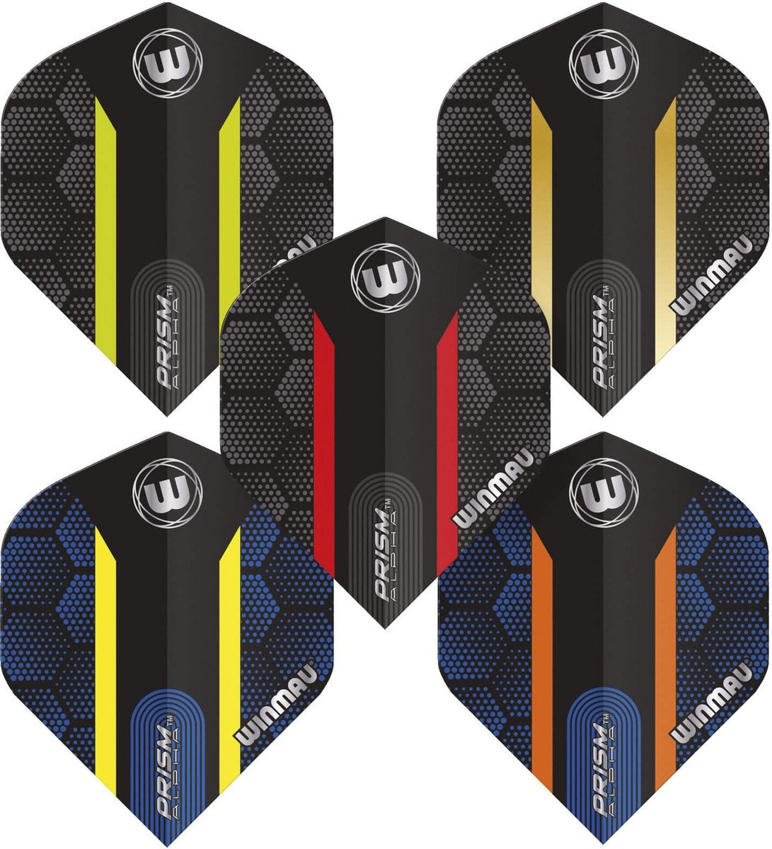 Winmau Prism Alpha Dart Flights - 5 sets