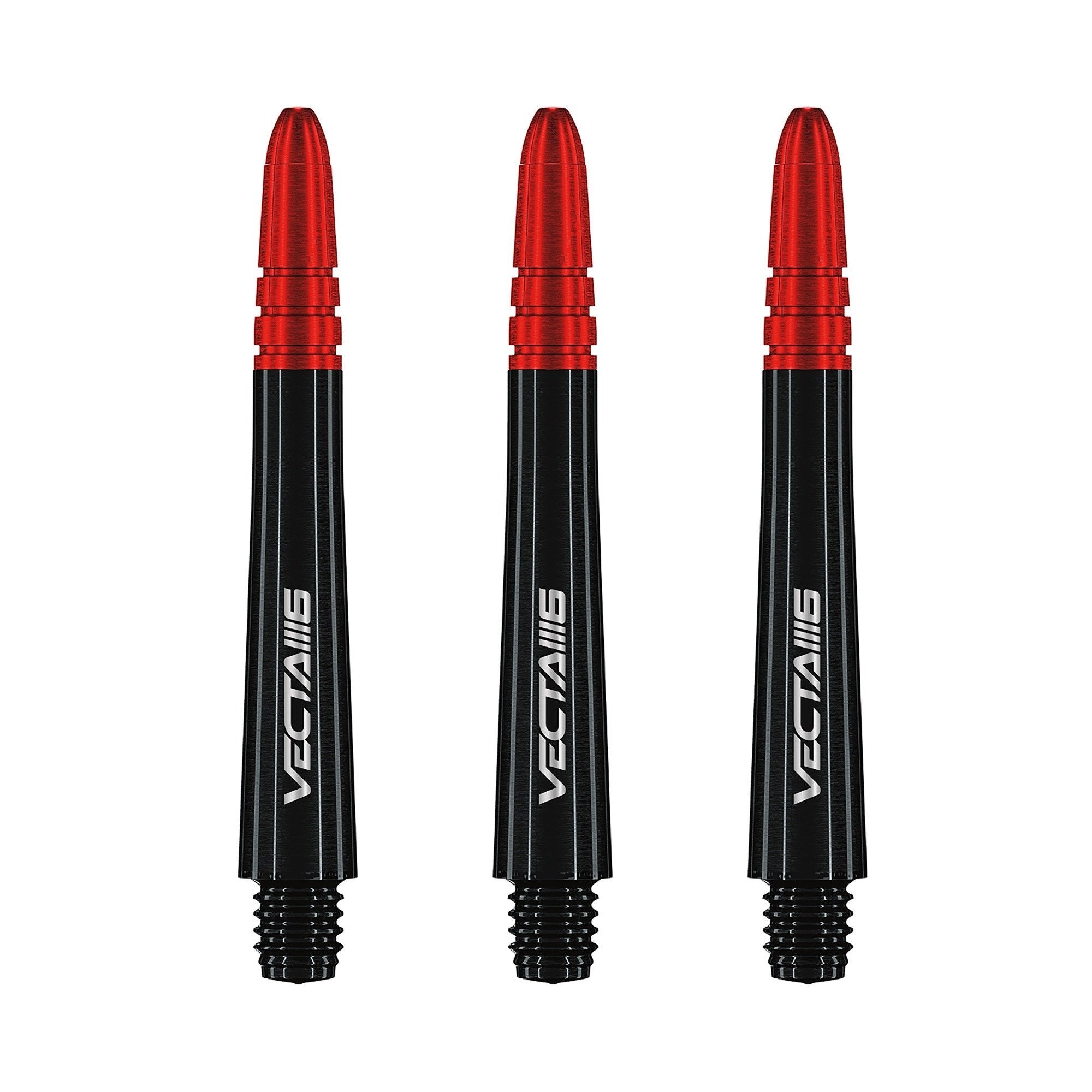 Winmau – Vecta Shafts Zwart Rood Blade 6