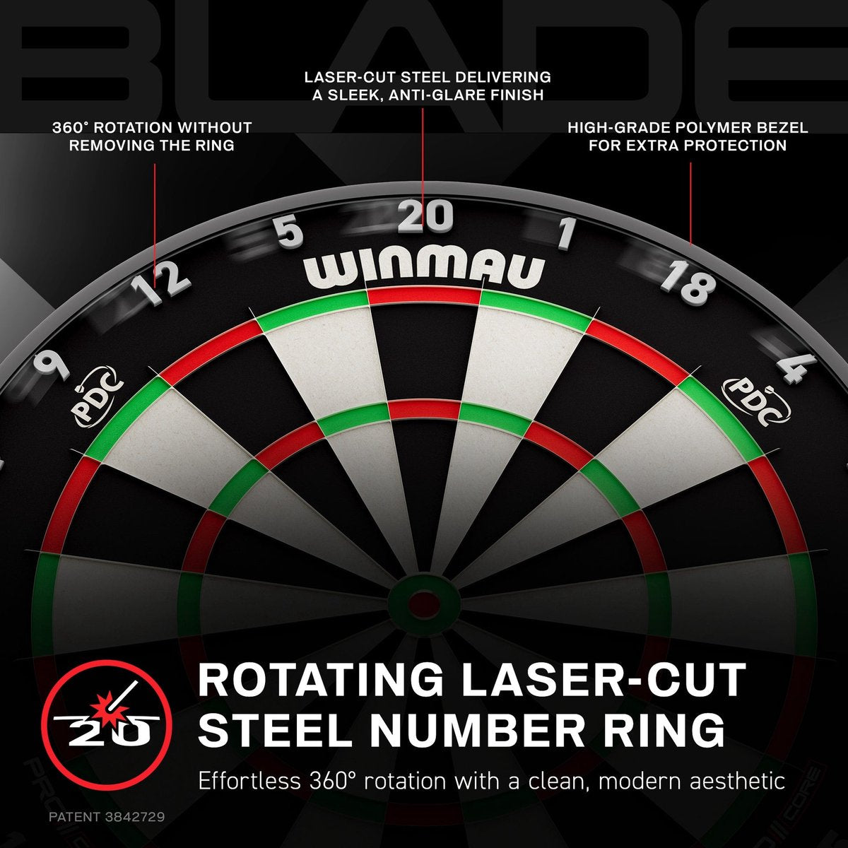 Dartbord Winmau Blade X