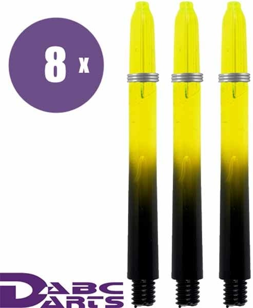 ABC Darts – Black Vision Geel - 8 sets