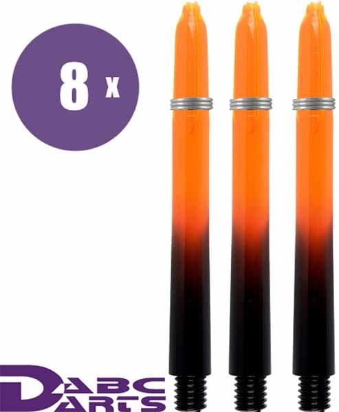 ABC Darts – Black Vision Oranje - Short - 8 sets