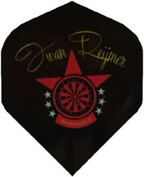 Zwarte Dartflights Bedrukken Met Logo of Foto